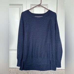 Old Navy Women's Navy Blue Crew Neck Sweater